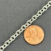 Picture of Sterling Silver Oval Cable Bulk Chain 4.7mm, Sold by the Foot