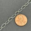 Picture of Sterling Silver Oval Cable Bulk Chain 4.8mm, Sold by the Foot