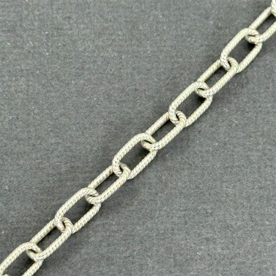 Picture of Sterling Silver Twist Cable Bulk Chain 4.9mm, Sold by the Foot