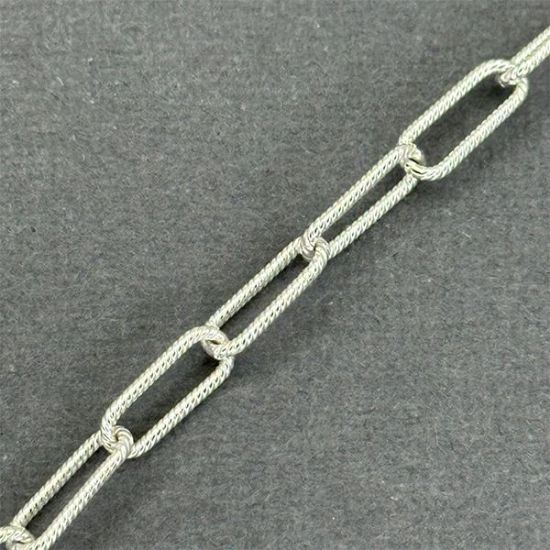 Picture of Sterling Silver Twist Cable Bulk Chain 5.05mm, Sold by the Foot