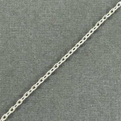 Picture of Beadalon Silver Plated Cable Bulk Chain 2.3mm, Sold per 6.5 Foot Length