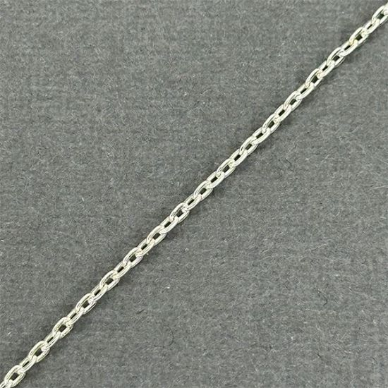 Picture of Beadalon Silver Plated Cable Bulk Chain 2.3mm, Sold per 6.5 Foot Length