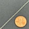 Picture of Beadalon Silver Plated Cable Bulk Chain 2.3mm, Sold per 6.5 Foot Length