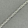 Picture of Silver Plated Cable Chain 3.3mm, Sold per 4 Foot Length
