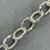 Picture of Silver Plated Heavy Cable Bulk Chain 11mm, Sold per 4 Foot Lengths