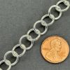 Picture of Silver Plated Round Cable Chain 10.1mm<br />4 Foot Lengths