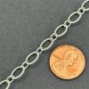 Picture of Silver Plated Stamped Cable Bulk Chain 6mm<br />4 Foot Lengths