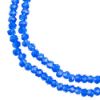 Picture of Crystal Lane 1.5x2.5mm Opaque Dark Sapphire Rondelle, 2 Strand 7" Strands