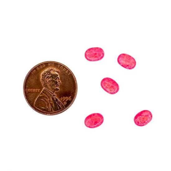 Picture of Imitation Mimosa Opal, Oval Cabochon, 5x7mm