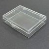 Picture of Clear Plastic Hinged Box, 3-1/2" W x 2-9/16" L x 3/4" D, Sold individually