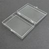 Picture of Clear Plastic Hinged Box, 3-1/2" W x 2-9/16" L x 3/4" D, Sold individually