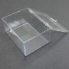 Picture of Clear Plastic Hinged Box, 3-1/2" W x 2-9/16" L x 1-3/4" D, Sold individually