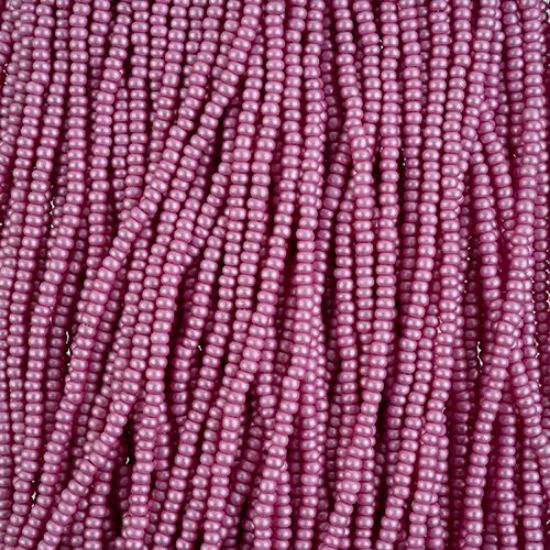 Picture of Size 10/0, Preciosa Czech Seed Beads, PermaLux Dyed Chalk Violet, Sold by the Hank
