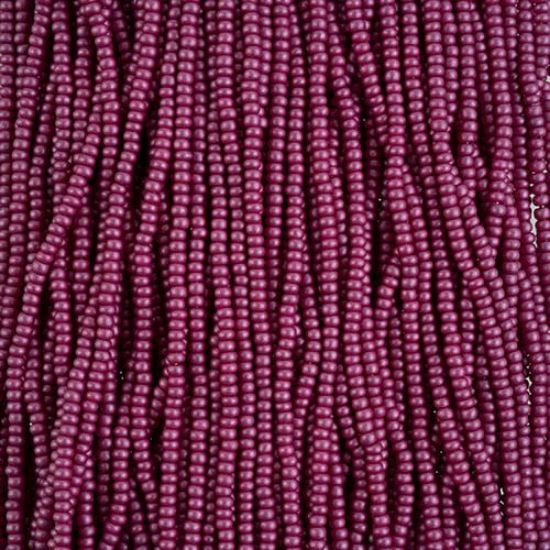 Picture of Size 10/0, Preciosa Czech Seed Beads, PermaLux Dyed Chalk Purple, Sold by the Hank