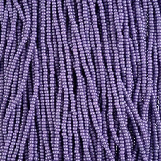 Picture of Size 10/0, Preciosa Czech Seed Beads, PermaLux Dyed Chalk Lavender, Sold by the Hank