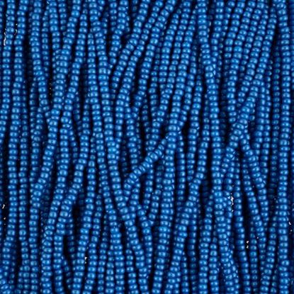 Picture of Size 10/0, Preciosa Czech Seed Beads, PermaLux Dyed Chalk Blue, Sold by the Hank