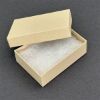 Picture of Oatmeal Groove Cotton Filled Gift Box, 3-1/16" W x 2-3/25" L x 1" H, Sold individually.