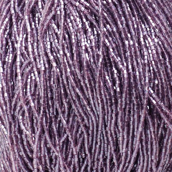 Picture of 2-Cut Size 10/0, Preciosa Czech Seed Bead, Opaque Light Amethyst Luster, Sold by the Hank