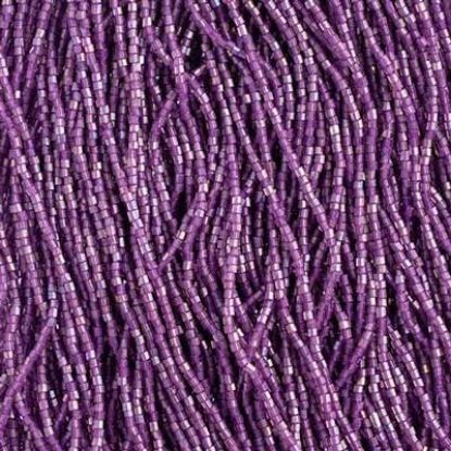Picture of 2-Cut Size 10/0, Preciosa Czech Seed Bead, Opaque Purple Iris, Sold by the Hank