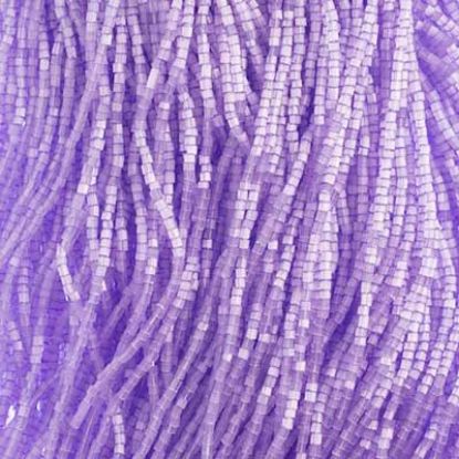 Picture of 2-Cut Size 10/0, Preciosa Czech Seed Bead, Satin Violet Dyed SOLGEL, Sold by the Hank