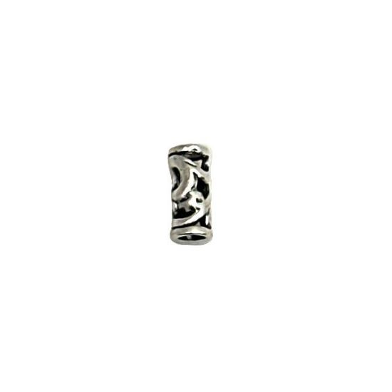 Picture of Sterling Silver Tube Bead 2.5mm, I.D. 9mm, JBB Finding