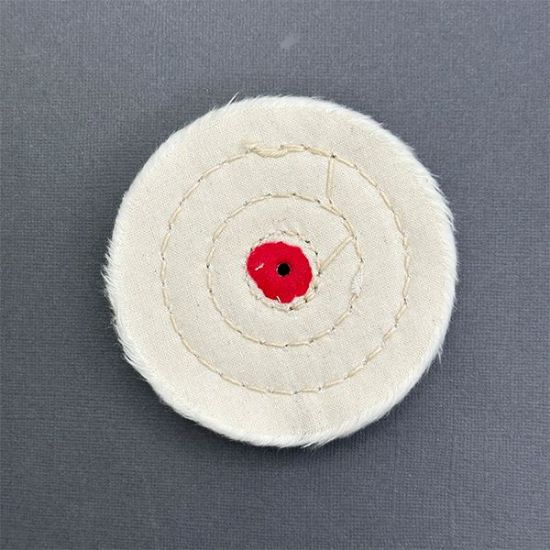 Picture of White Muslin Buffing Wheel 4 Inch