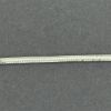 Picture of Sterling Silver Snake 8-Sided 2.30mm Chain, 18" Length, Made in Italy