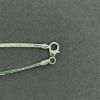 Picture of Sterling Silver Snake 8-Sided 2.30mm Chain, 18" Length, Made in Italy