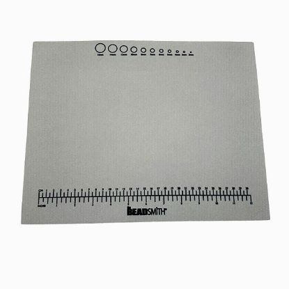 Picture of Non-Slip Bead Mat with Printed Measurements, 11" x 14"