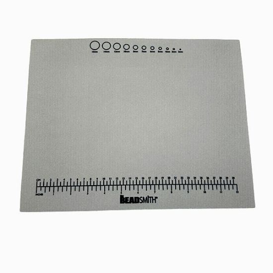 Picture of Non-Slip Bead Mat with Printed Measurements, 11" x 14"