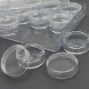 Picture of Storage Organizer with 12 Stackable Clear Jars, 6.4" x 4.8" x 1"