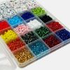 Picture of Assorted Plastic Beads With Elastic Cord