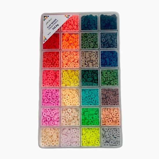 Picture of 6mm Disc Clay Bead