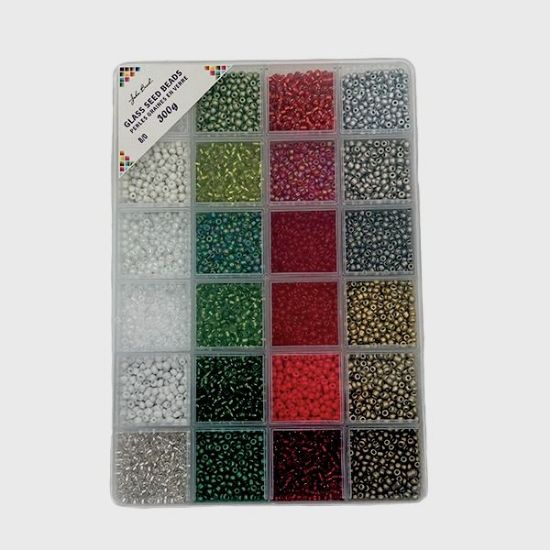 Picture of 8/0 Seed Bead Mixed Colors