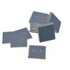 Picture of Grey Earring Card, 1" x 1", Sold per pkg of 100