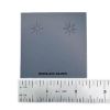 Picture of Grey Earring Card with "Sterling Silver", 2-3/8" x 2-3/8", Sold per pkg of 100