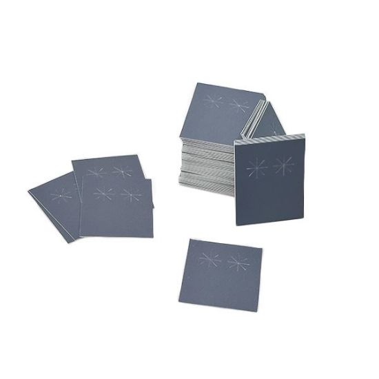Picture of Grey Earring Card, 2-3/8" x 3-1/2", Sold per pkg of 100