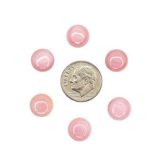 Picture of Round Conch Shell Cabochon 10mm