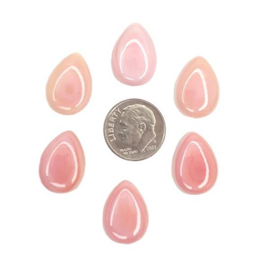 Picture of Pear Conch Shell Cabochon 13x18mm