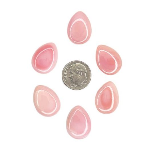 Picture of Pear Conch Shell Cabochon 15x20mm