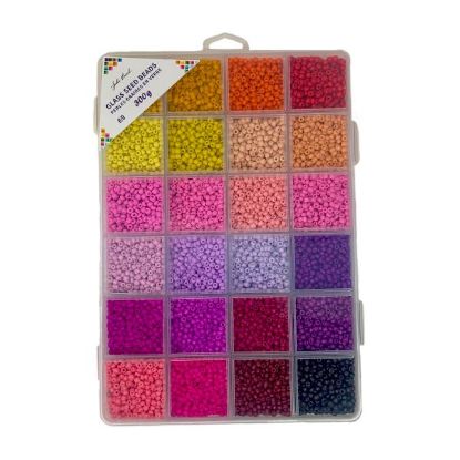 Picture of 8/0 Seed Bead Mixed Color #3