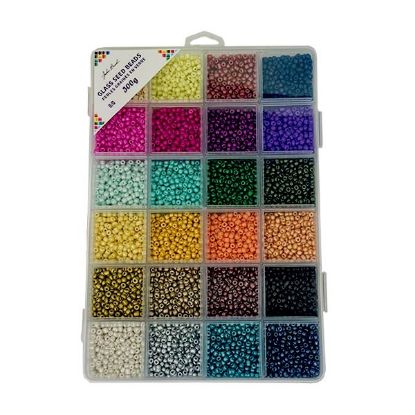 Picture of 8/0 Seed Bead Mixed Color #2