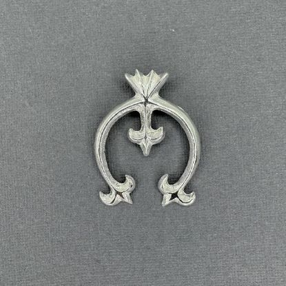 Picture of Sterling Silver "Laci" Sandcast Naja with hook