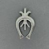 Picture of Sterling Silver "Mair" Sandcast Naja with hook