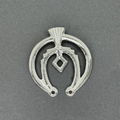 Picture of Sterling Silver "Brianna" Sandcast Naja with hook