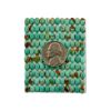 Picture of Turquoise Oval Stabilized Kingman Cabochon 4x6mm
