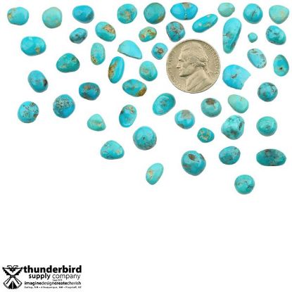 Picture of Arizona Turquoise Freeform Small Light Blue Cabochons