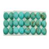 Picture of Turquoise Oval Stabilized Kingman Cabochon 13x18mm
