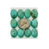 Picture of Turquoise Oval Stabilized Kingman Cabochon 13x18mm