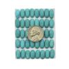 Picture of Turquoise Oval Stabilized Kingman Cabochon 6x12mm
